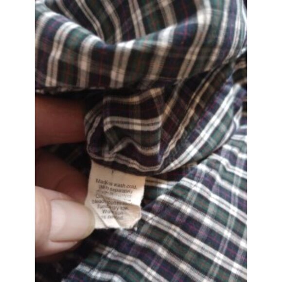 J.Crew Men's Size XLarge Button Down Plaid Shirt - Picture 6 of 6